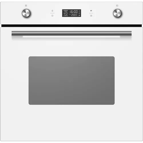 Духовой шкаф электрический EVELUX EO 650 PW, 70л, дверца с 3 стеклами, белый
