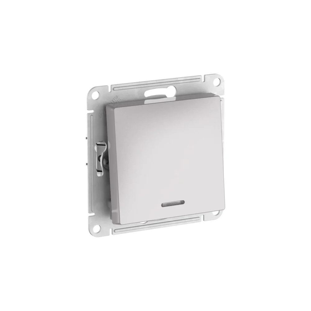 1-клавишный выключатель с подсветкой Systeme Electric ATLASDESIGN ATN000313S