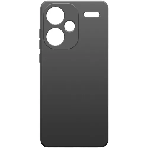 Чехол (клип-кейс) BORASCO Microfiber Case, для Xiaomi Redmi Note 13 Pro +, черный [73100]