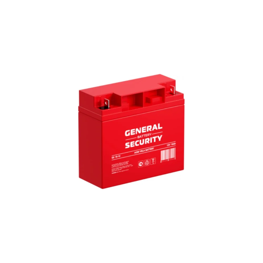 Аккумуляторная батарея GENERAL SECURITY GS18-12