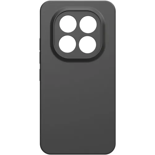 Чехол (клип-кейс) BORASCO Silicone Case, для Xiaomi Poco M8 Pro 5G, черный [76138]