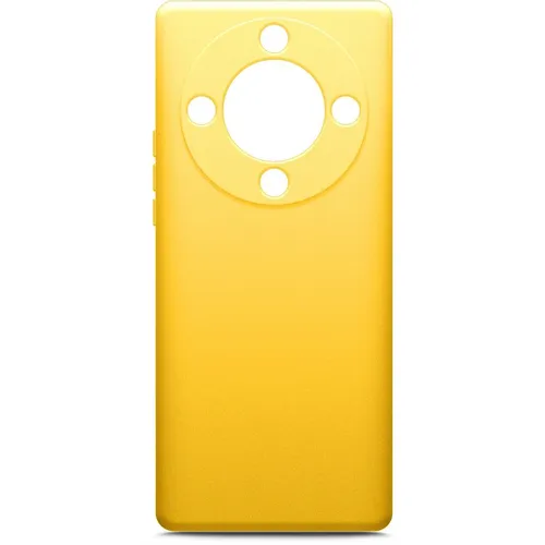 Чехол (клип-кейс) BORASCO 71366, для Honor X9a, желтый