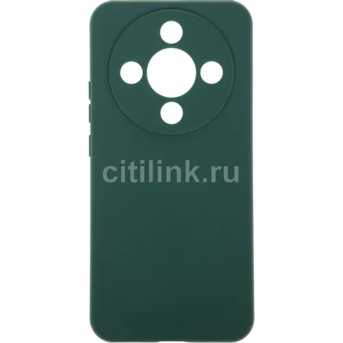 Чехол (клип-кейс) BORASCO Silicone Case, для Honor X9d 5G, зеленый опал [75976]