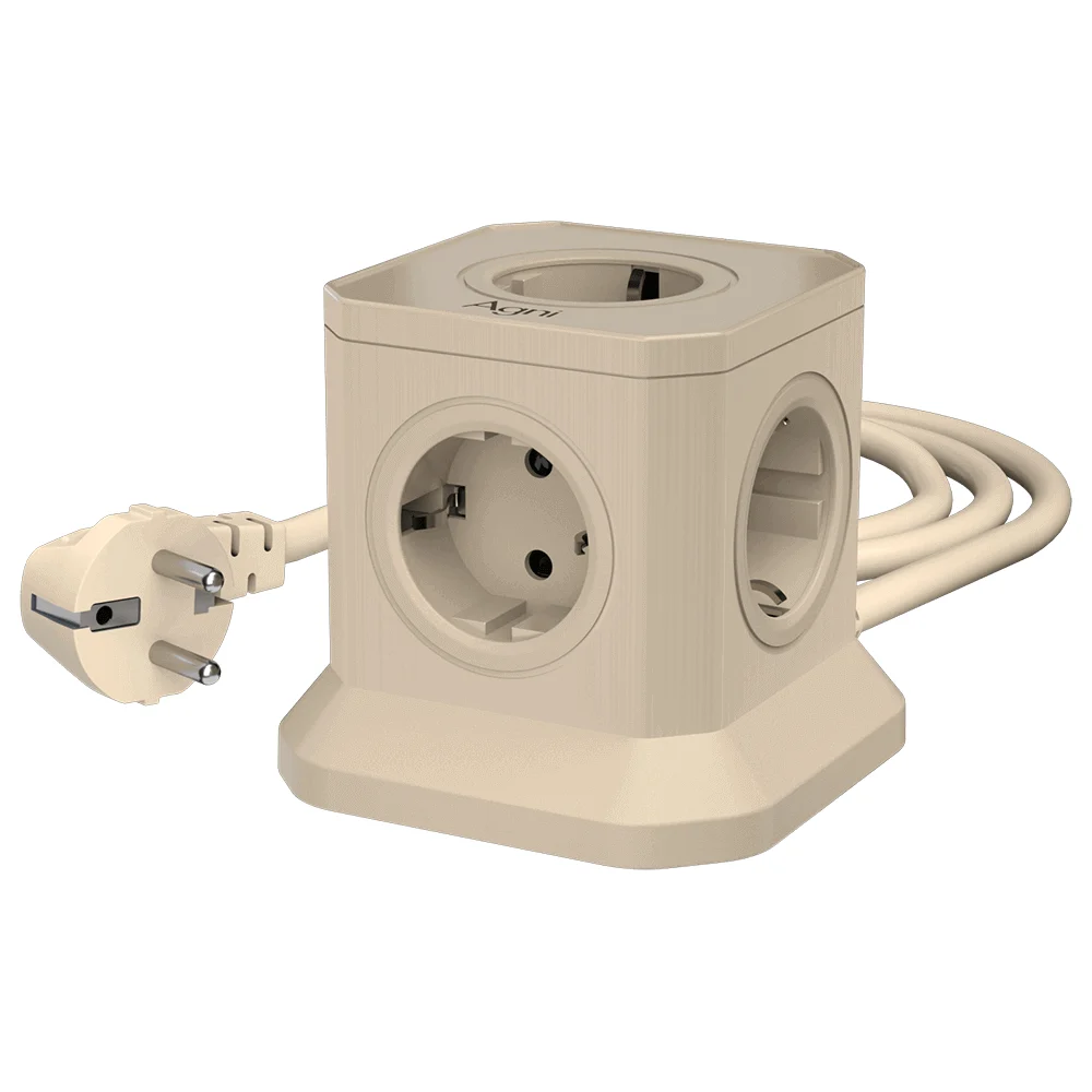 Сетевой фильтр AGNI TP-VE4U5E-5M-IVORY