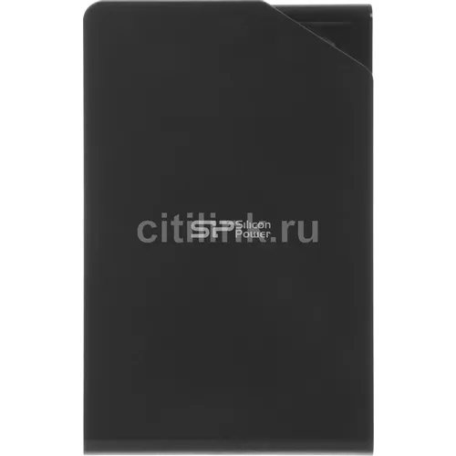 2ТБ Внешний диск HDD Silicon Power Stream S03, USB 3.0, черный [sp020tbphds03s3k]