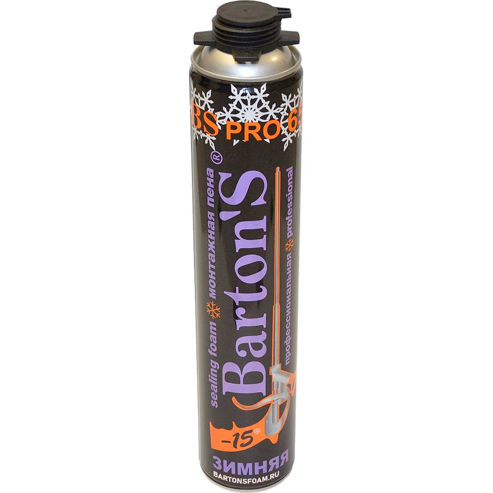 Профессиональная монтажная пена BARTON'S BS BR326