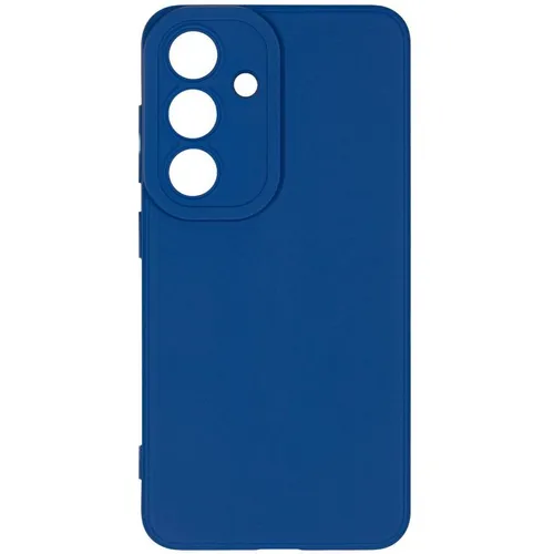 Чехол (клип-кейс) ZIBELINO TPU Matte, для Samsung Galaxy S25, синий [ztmf-sam-s25-pu-blu]
