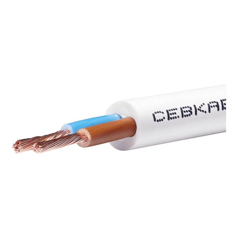 Провод Севкабель ПВС 2х2,5 мм, ГОСТ, 50 м 05519