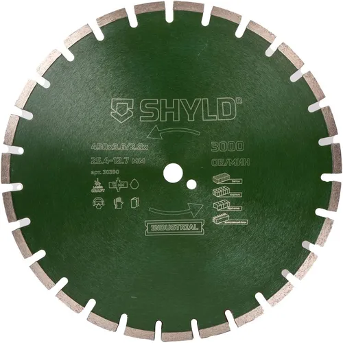 Алмазный диск SHYLD 30390, по бетону, 450мм, 3.2мм, 25.4мм