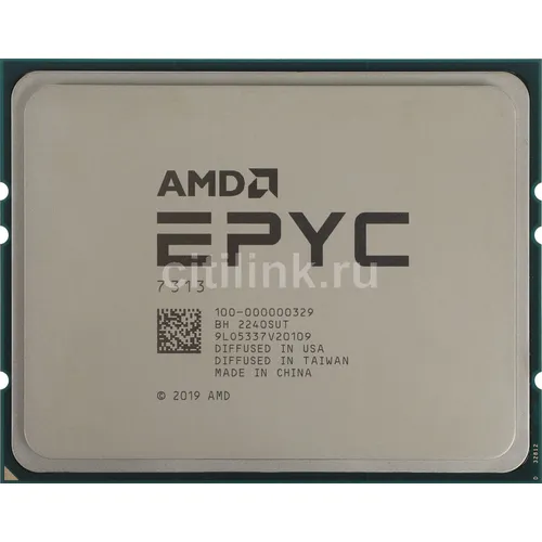 Процессор для серверов AMD Epyc 7313 3ГГц [100-000000329]