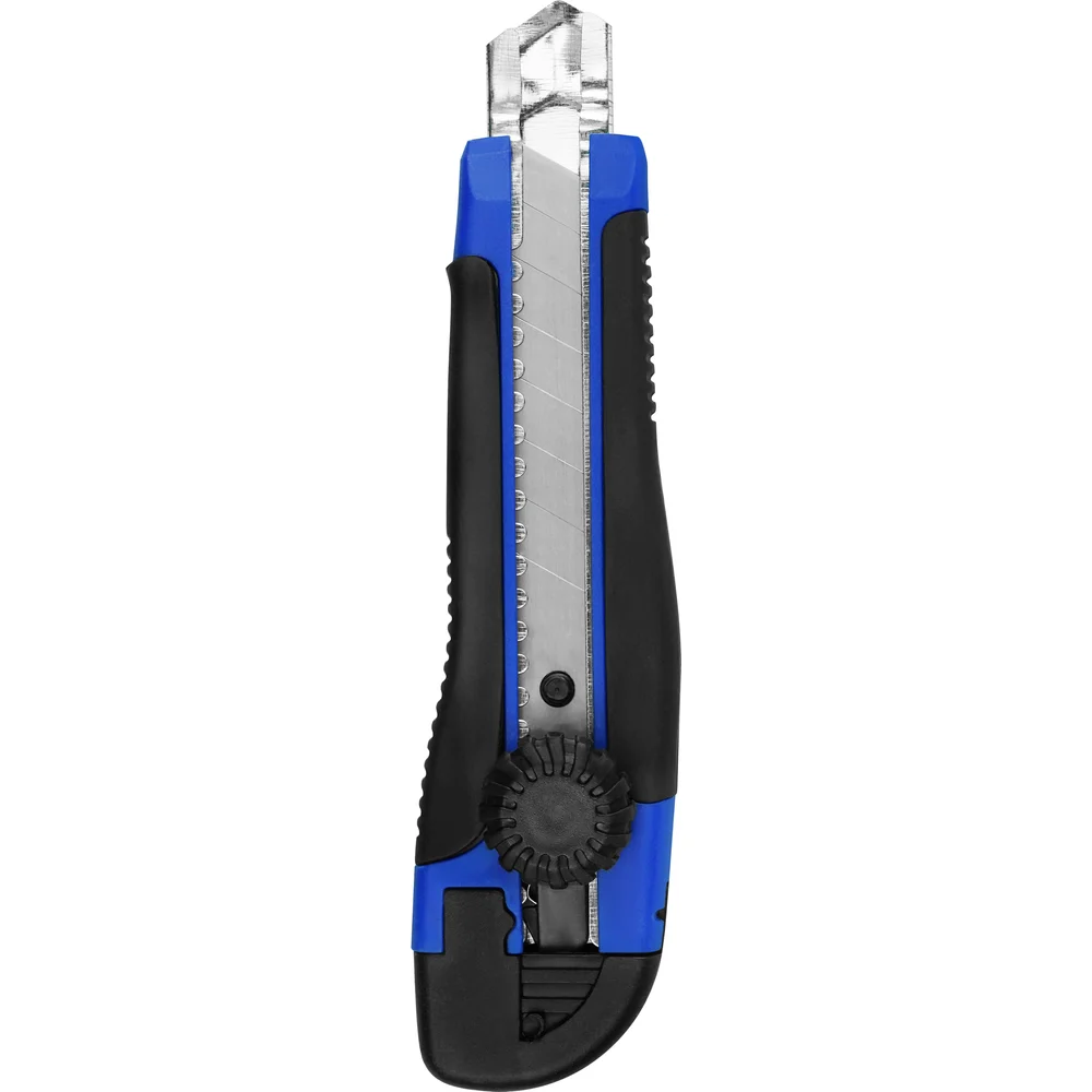 Нож малярный с двухкомпонентной ручкой vertextools круглый фиксатор 18мм 0044-100-18