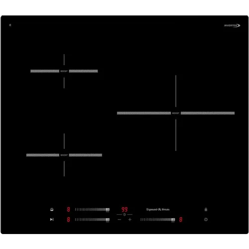 Индукционная варочная поверхность ZIGMUND & SHTAIN CI 25.6 B, конфорок: 3 шт., стеклокерамика, независимая, черный