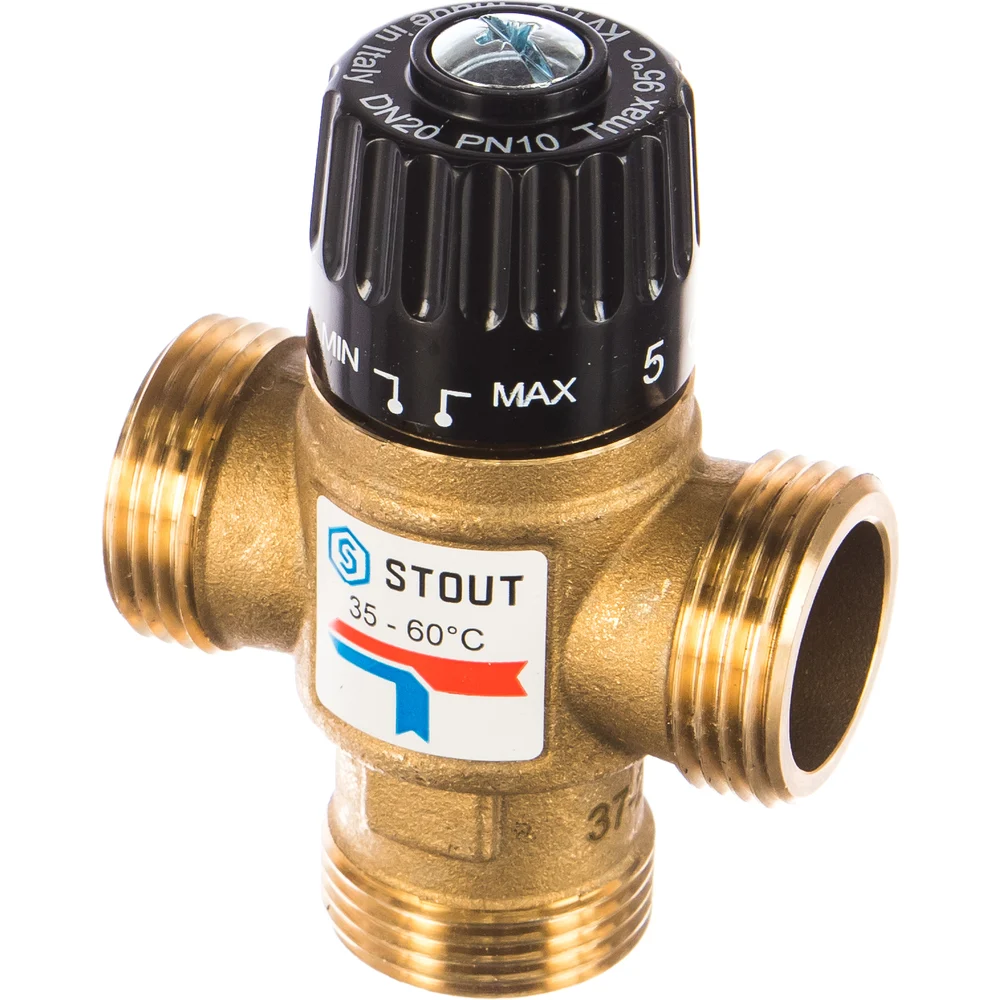 Термостатический смесительный клапан STOUT SVM-0120-166025