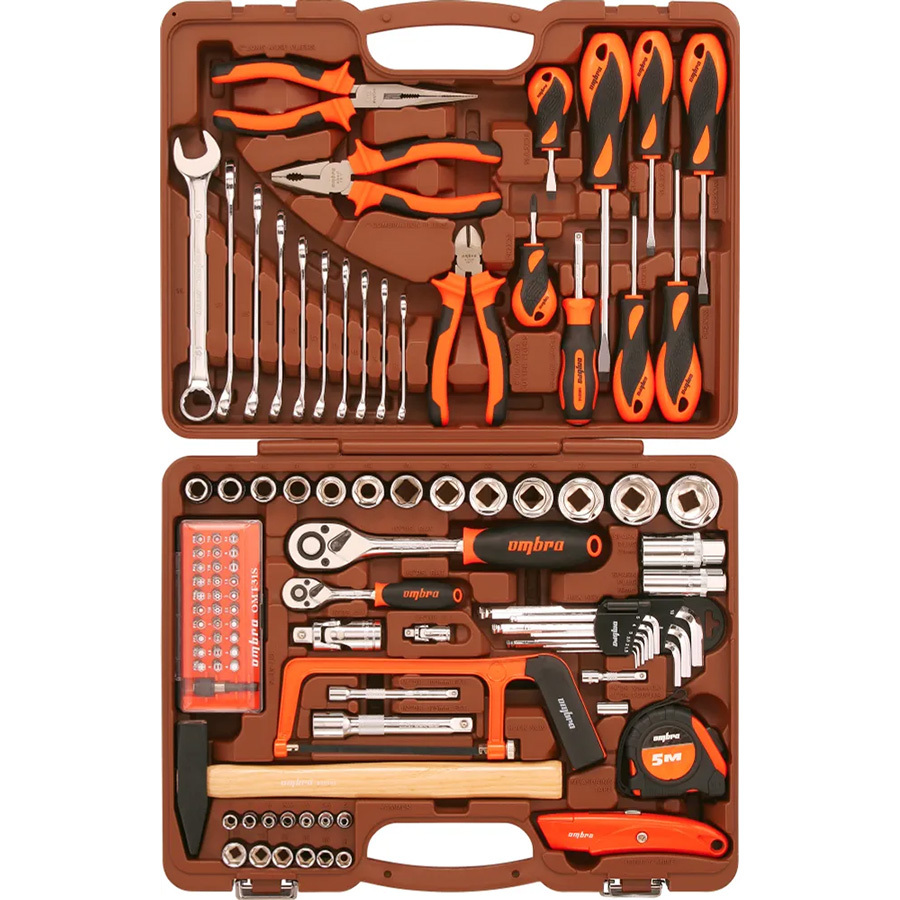 Набор инструмента Ombra 1/4 и 1/2 Dr 101 предмет