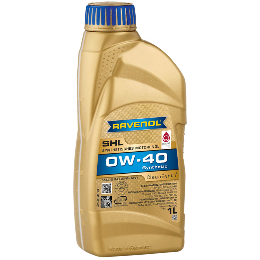 Моторное масло Ravenol SHL 0W-40