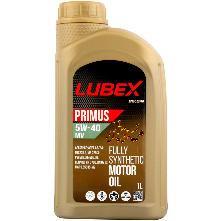 Моторное масло Lubex Primus 5W-40