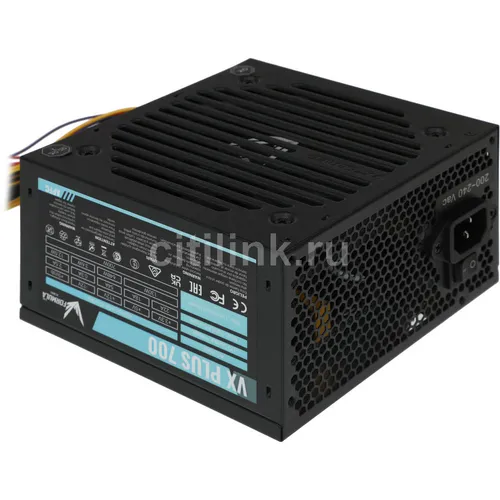 Блок питания Formula AC VX Plus, 700Вт, 120мм, черный, retail [vx plus 700]