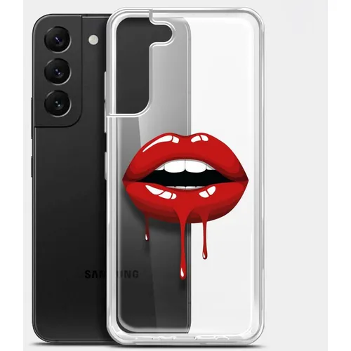 Чехол (клип-кейс) BORASCO ArtWorks, для Samsung Galaxy S22+, прозрачный/рисунок [51469]