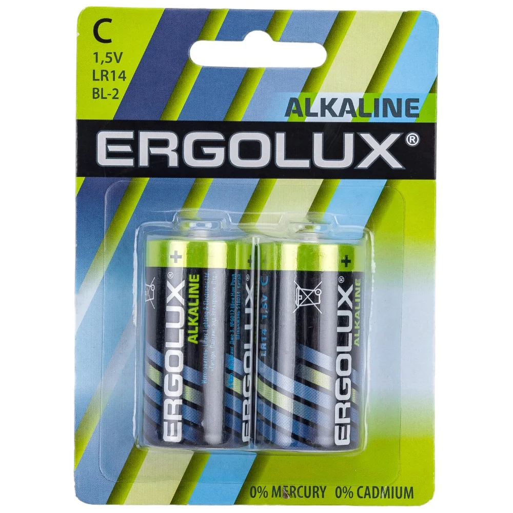 Батарейка Ergolux LR14