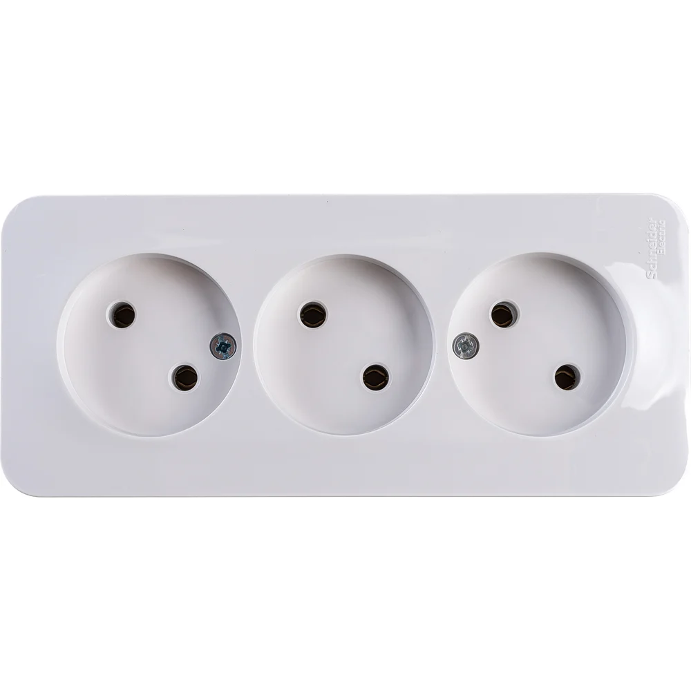 3-ая розетка Systeme Electric BLANCA BLNRA000311