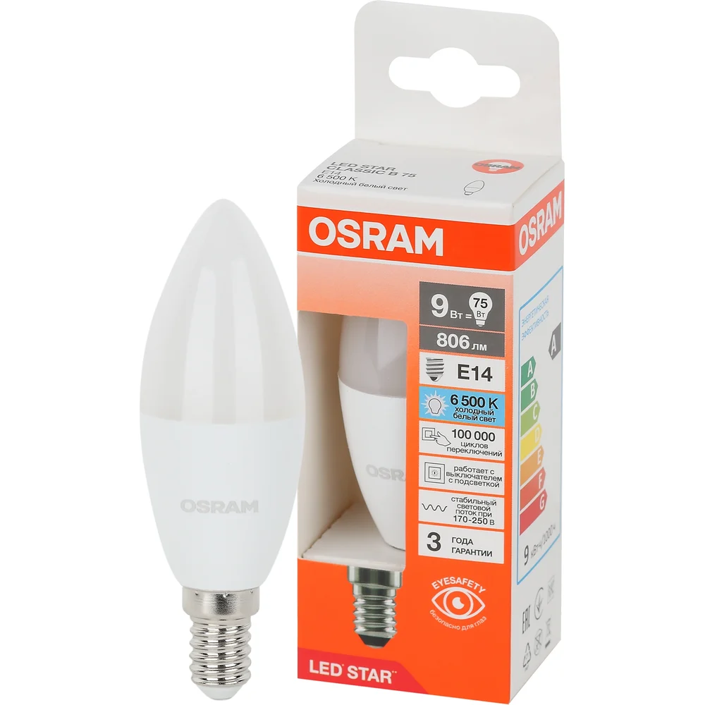 Светодиодная лампа Osram LSCLB75