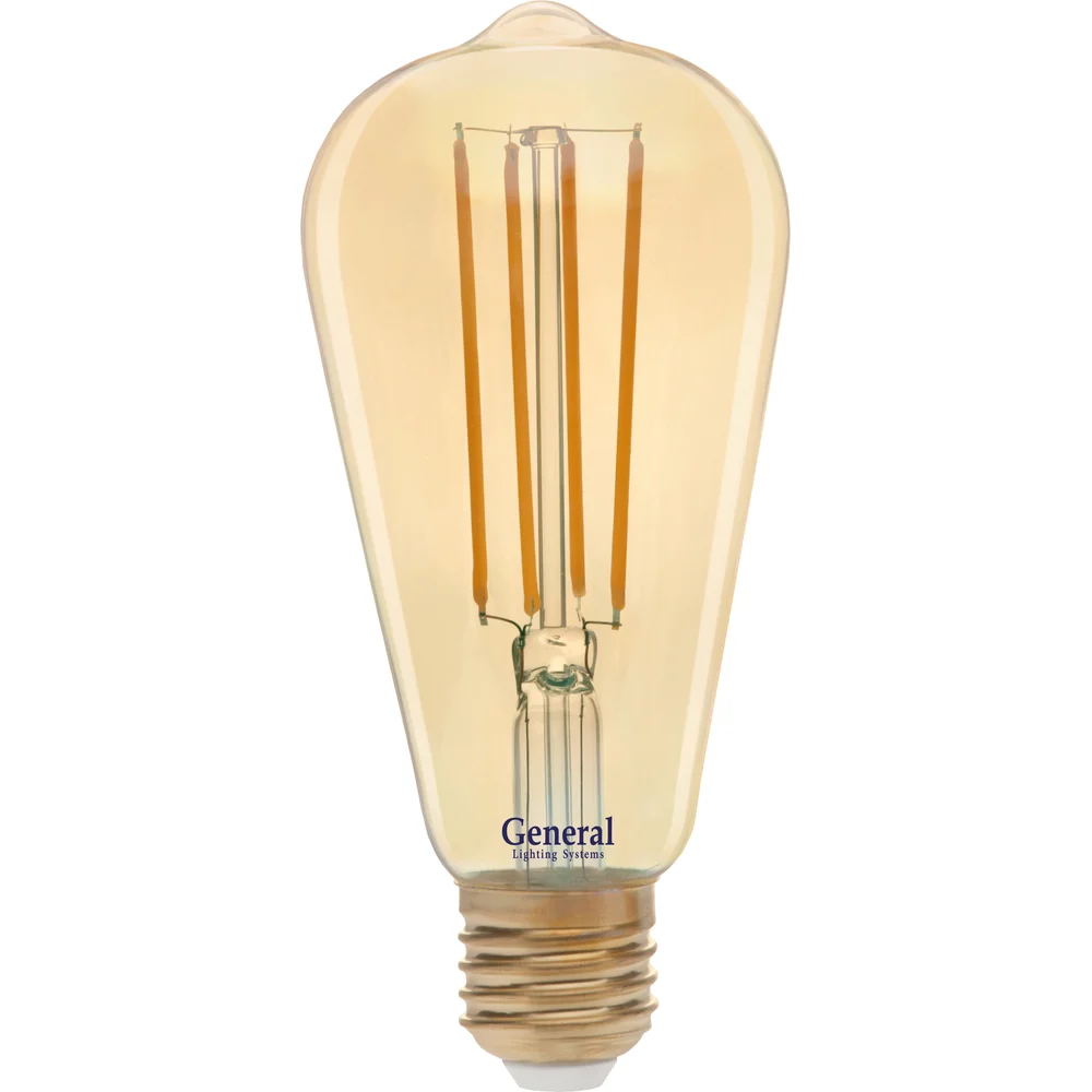 Светодиодная лампа General Lighting Systems GLDEN-ST64S-8-230-E27-2700