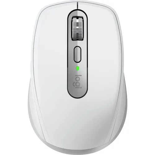 Мышь беспроводная Logitech MX Anywhere 3S, Bluetooth/Радио, оптическая, USB, USB-C, 8000dpi, светло-серый [910-006939]