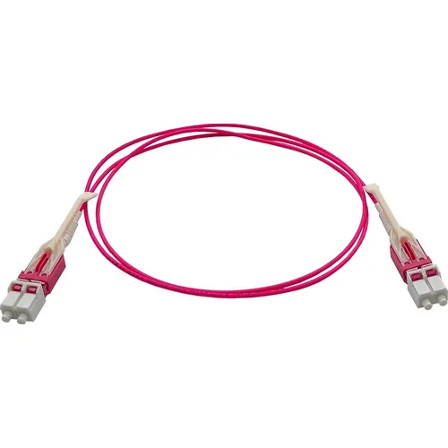 Патч-корд LanMaster 2 50/125 OM4 2м LSZH розовый [lan-2lc-2lc/om4h-2.0]