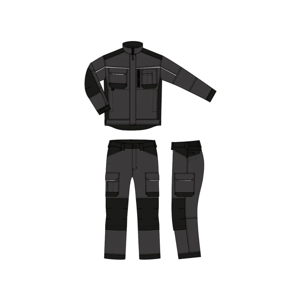 Костюм URSUS "ГОРОД" куртка/брюки, цвет темно-серый/черный, размер 56-58, рост 170-176 КОС109-Т.СЕРЫЙ/ЧЕРНЫЙ/56-58, 170-176