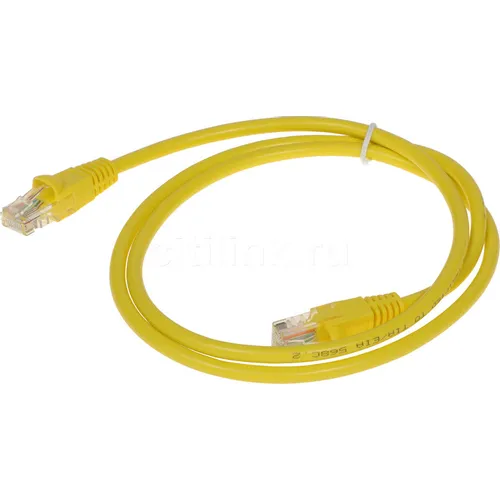 Патч-корд BURO UTP-5E-1M-Y