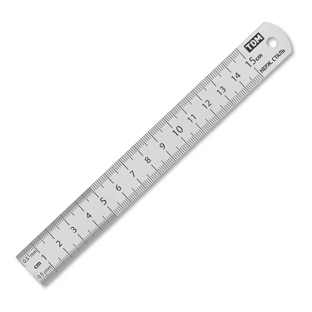 Линейка металлическая измерительная TDM ELECTRIC SQ1018-0501