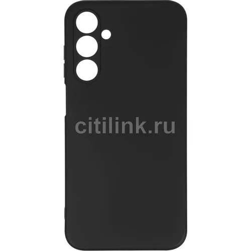 Чехол (клип-кейс) BORASCO Microfiber Case, для Samsung Galaxy A25, черный [72897]