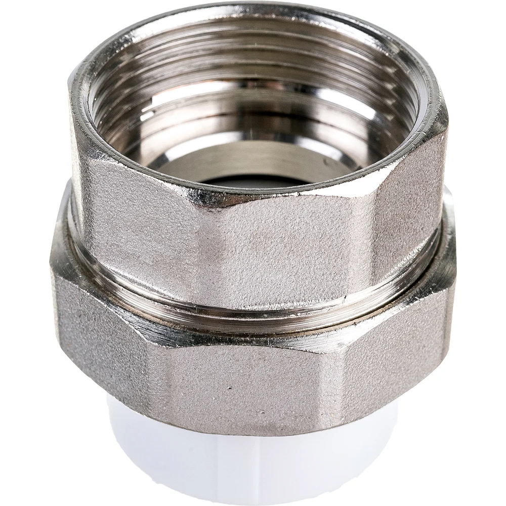 Комбинированная муфта VALFEX PP-R белая, разъем 32х1 1/4 дюйма ВР 10155132 127-0216