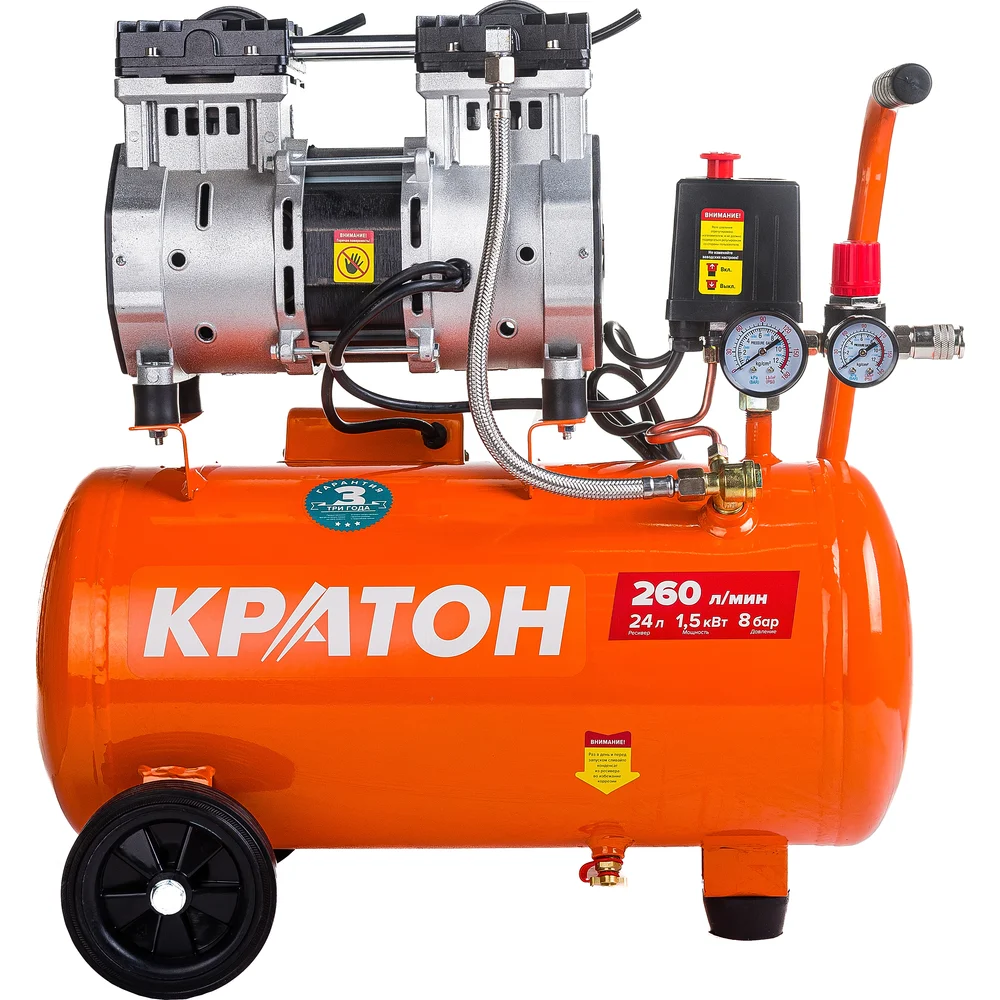 Компрессор с прямой передачей Кратон AC-260-24-OFHS