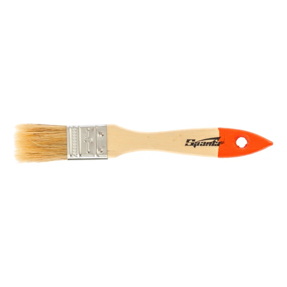 Плоская кисть Slimline 1 SPARTA натуральная щетина, деревянная ручка// 824205