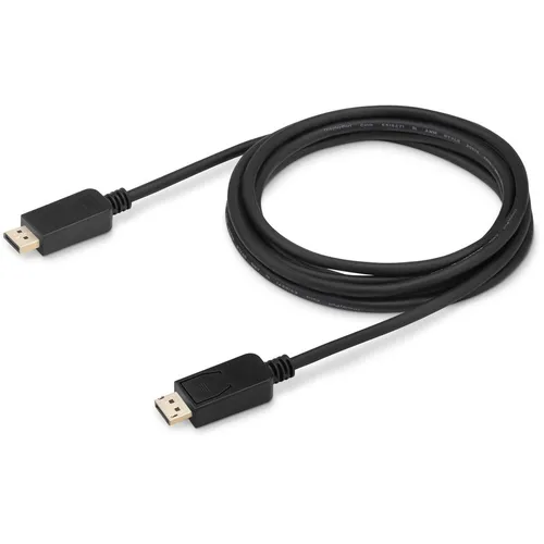 Кабель аудио-видео Buro v 1.2, DisplayPort (m) - DisplayPort (m), 3м, GOLD, черный [bhp dpp_1.2-3]