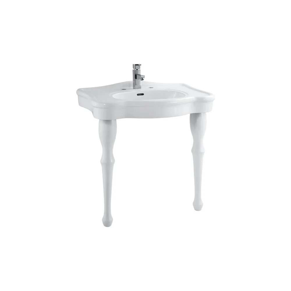 Раковина на двух фигурных ножках Creo Ceramique ORLEANS 810X550X855