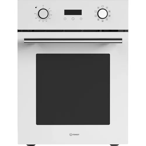 Духовой шкаф электрический Indesit IBFTE 1944 JH WH, 50л, дверца с 3 стеклами, белый/черный