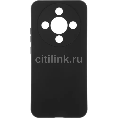 Чехол (клип-кейс) BORASCO Silicone Case, для Honor X9d 5G, черный [75975]