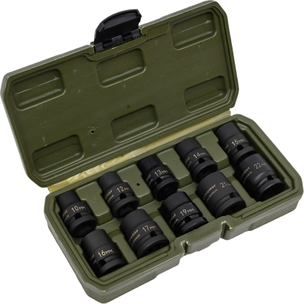 Набор головок ударных Дело Техники 1/2", 10шт. 660110