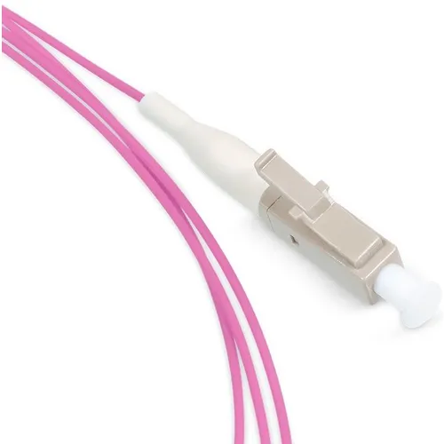 Пигтейл CABEUS 1 50/125 OM4 1.5м LSZH розовый [pt-lc-50-om4]