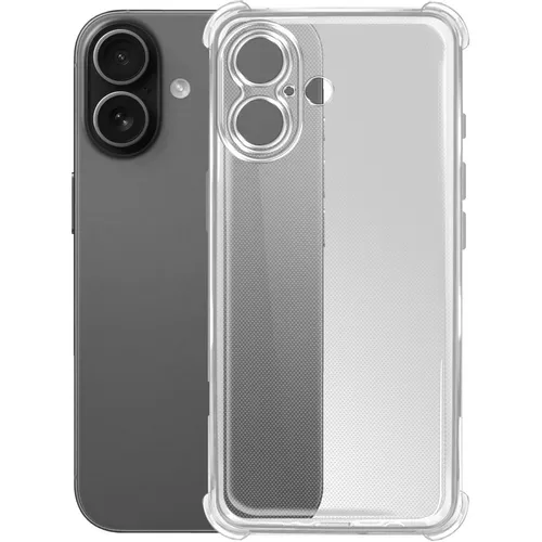 Чехол (клип-кейс) BORASCO Bumper Case, для Apple iPhone 17, противоударный, прозрачный [75811]