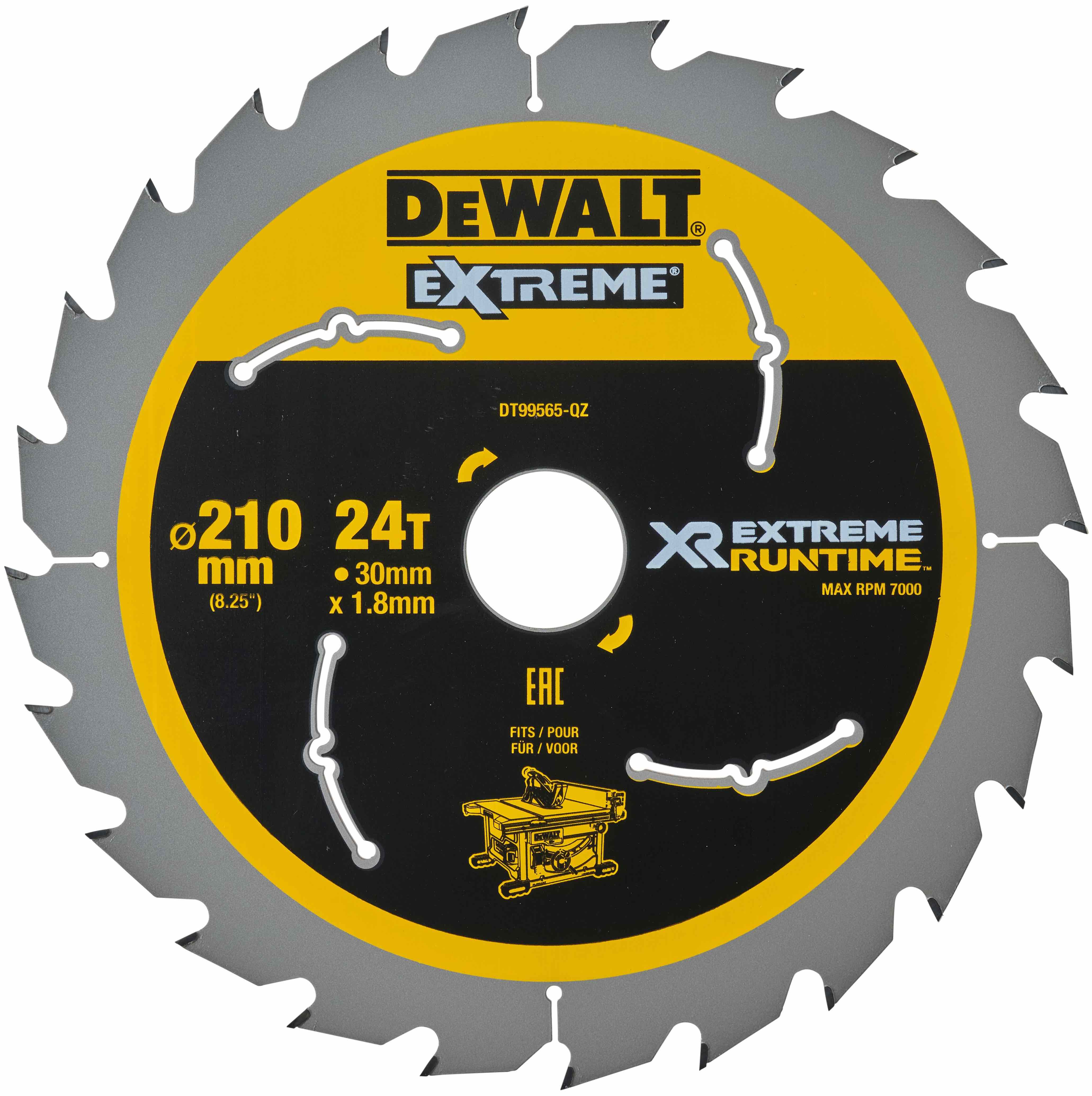 Пильный диск по дереву DEWALT DT99565