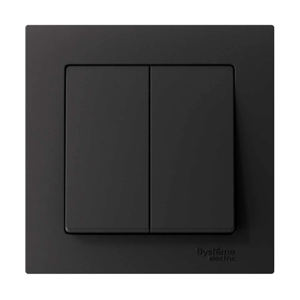2-клавишный выключатель Systeme Electric ATLASDESIGN ATN001052S