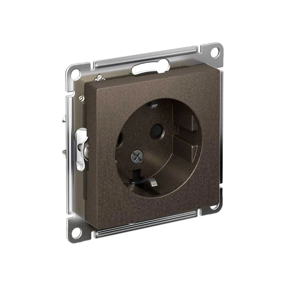 Одноместный механизм розетки Systeme Electric ATLAS DESIGN
