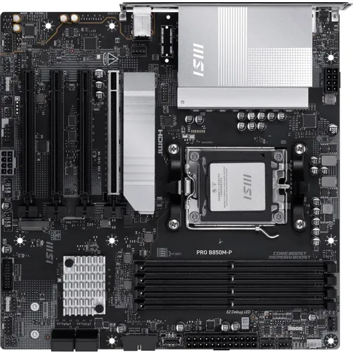Материнская плата MSI B850M-P