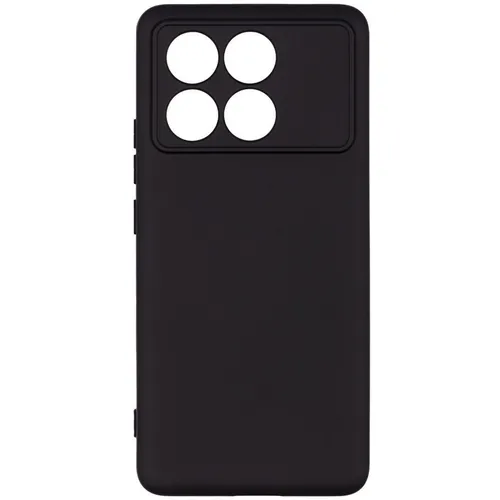 Чехол (клип-кейс) ZIBELINO Soft Matte, для Xiaomi Poco X6 Pro, черный [zsmf-xia-x6-pro-5g-blk]