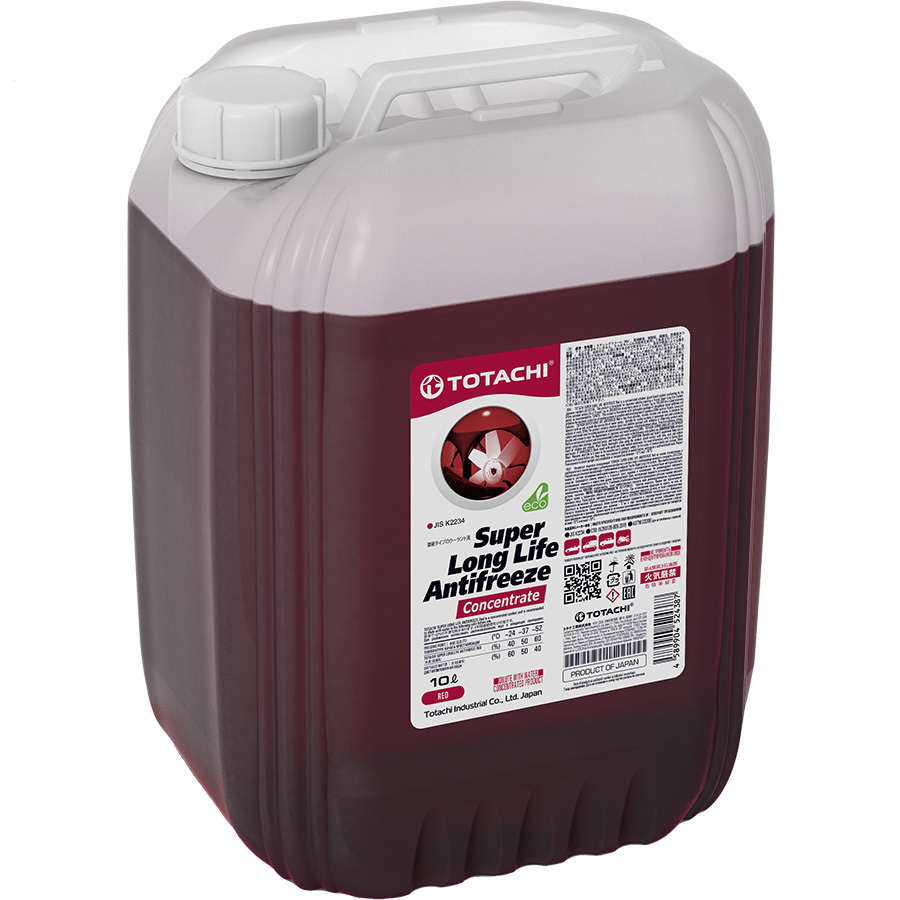 Антифриз Totachi Super Long Life Antifreeze красный 10л