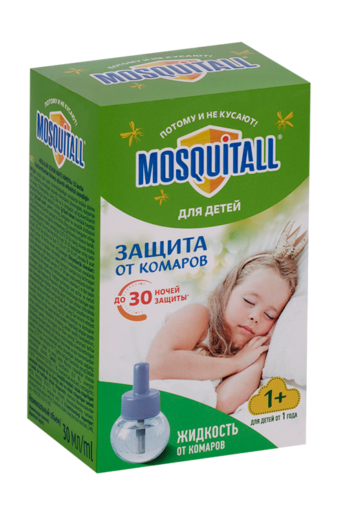 Жидкость Москитол Нежная защита д/дет д/фумиг 30 ночей