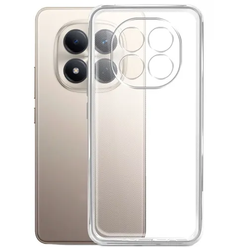Чехол (клип-кейс) BORASCO Silicone Case, для Xiaomi Redmi Note 15 Pro 4G, прозрачный [76166]